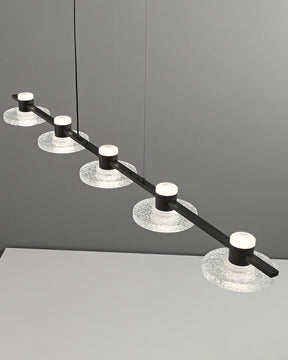 WOMO Black Linear Chandelier-WM2222