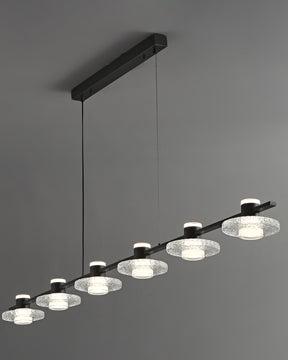 WOMO Black Linear Chandelier-WM2222