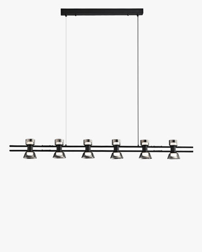 WOMO Brass Linear Chandelier-WM2225