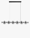 WOMO Brass Linear Chandelier-WM2225 thumbnail
