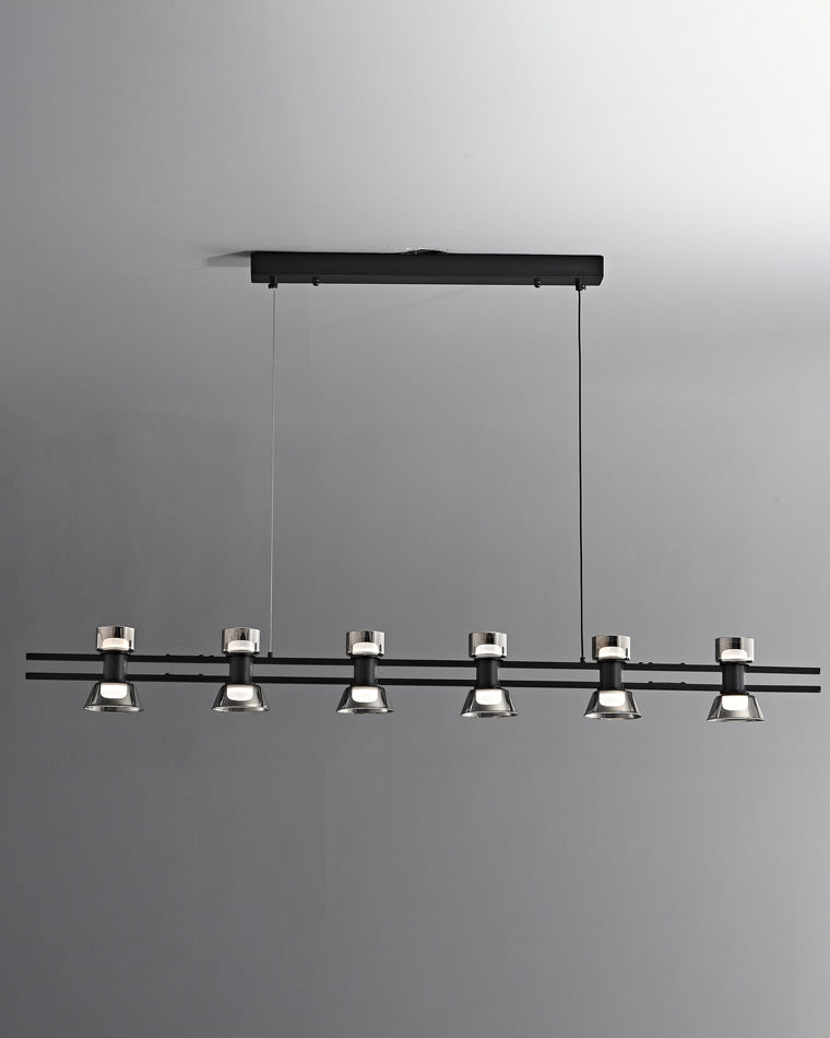 WOMO Brass Linear Chandelier-WM2225