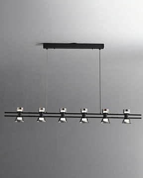 WOMO Brass Linear Chandelier-WM2225