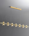 WOMO Brass Linear Chandelier-WM2225 thumbnail