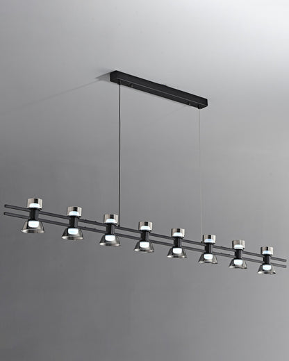 WOMO Brass Linear Chandelier-WM2225