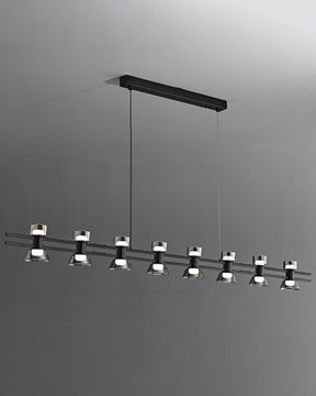 WOMO Brass Linear Chandelier-WM2225