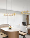 WOMO Brass Linear Chandelier-WM2225 thumbnail
