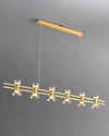 WOMO Brass Linear Chandelier-WM2225 thumbnail