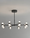 WOMO 6/8/10 Light Black Brass Chandelier-WM2226 thumbnail