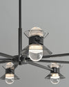 WOMO 6/8/10 Light Black Brass Chandelier-WM2226 thumbnail