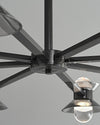 WOMO 6/8/10 Light Black Brass Chandelier-WM2226 thumbnail