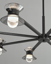 WOMO 6/8/10 Light Black Brass Chandelier-WM2226 thumbnail