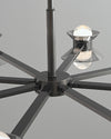 WOMO 6/8/10 Light Black Brass Chandelier-WM2226 thumbnail