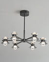 WOMO 6/8/10 Light Black Brass Chandelier-WM2226 thumbnail
