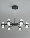 WOMO 6/8/10 Light Black Brass Chandelier-WM2226 thumbnail