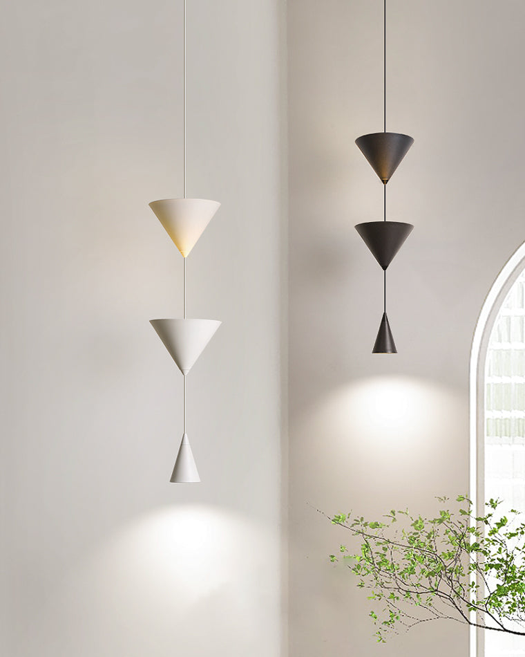 WOMO Unique Cone Pendant Light for Bedroom-WM2229