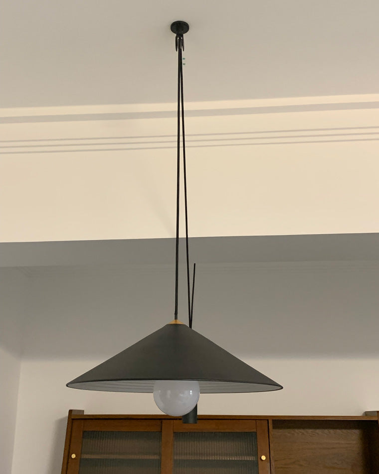 WOMO Cone Counterweight Pulley Swag Pendant Lamp-WM2230