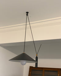 WOMO Cone Counterweight Pulley Swag Pendant Lamp-WM2230
