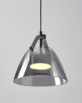 WOMO 3 Light Smoked Glass Pendant Light-WM2238