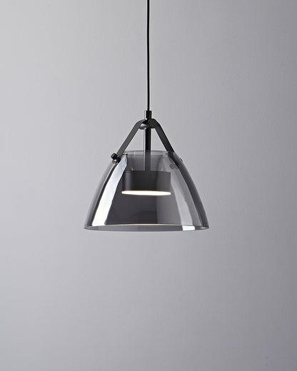 WOMO 3 Light Smoked Glass Pendant Light-WM2238