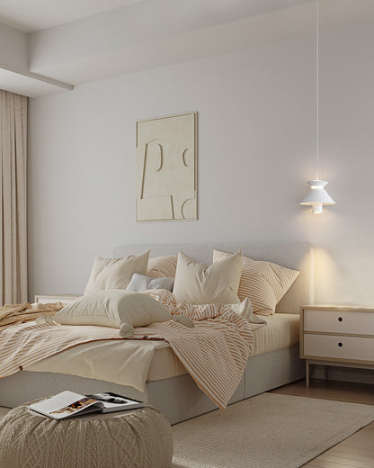 WOMO Cone Small Pendant Light for Bedroom-WM2244