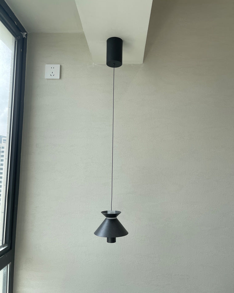 WOMO Cone Small Pendant Light for Bedroom-WM2244