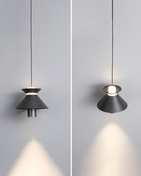 WOMO Cone Small Pendant Light for Bedroom-WM2244