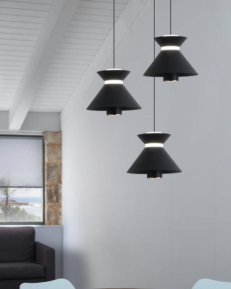 WOMO Cone Small Pendant Light for Bedroom-WM2244