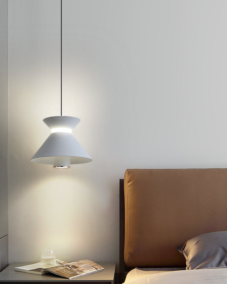 WOMO Cone Small Pendant Light for Bedroom-WM2244