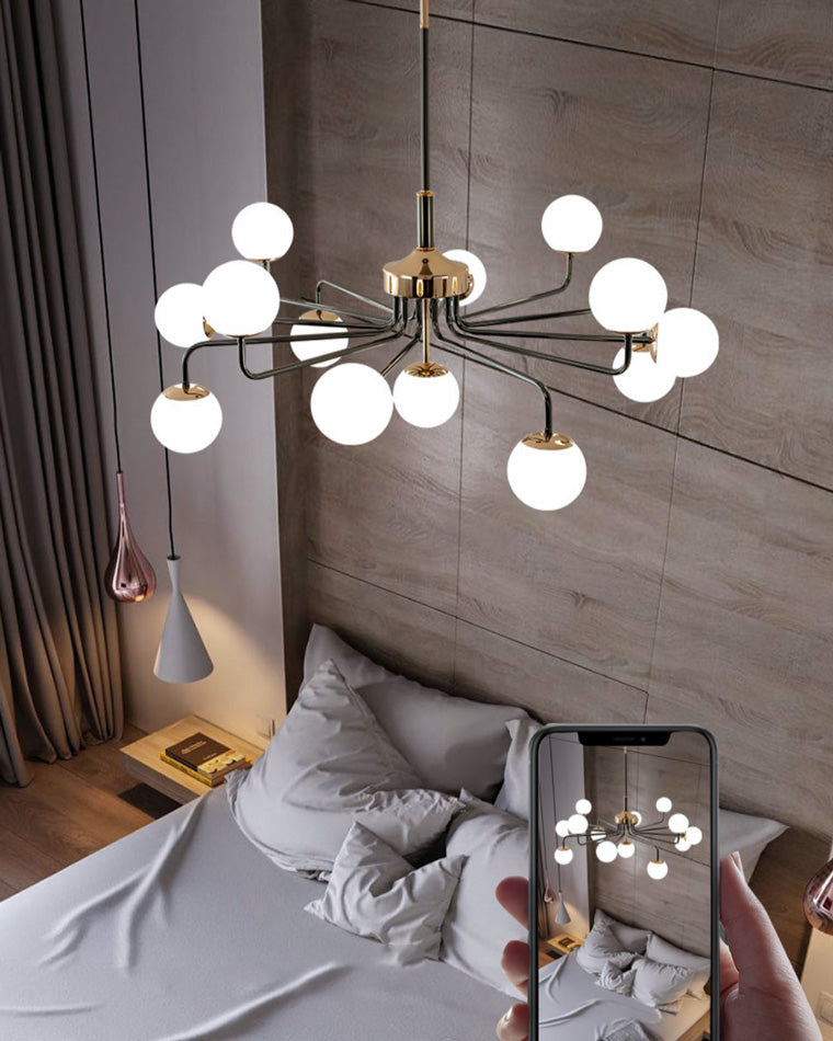 WOMO Elegant Globe Chandelier-WM2249