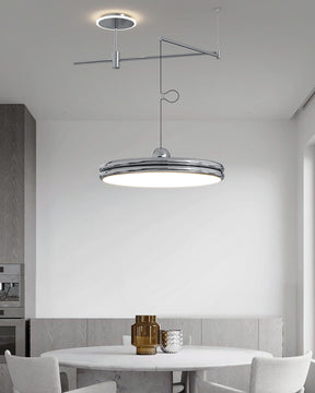 WOMO Disc Offset Pendant Light-WM2251