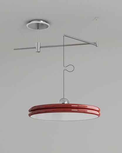 WOMO Disc Offset Pendant Light-WM2251