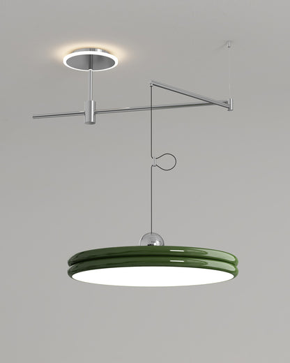 WOMO Disc Offset Pendant Light-WM2251