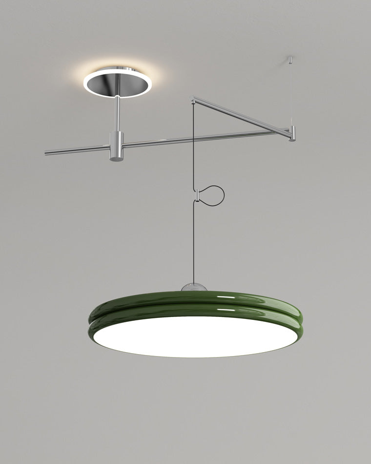 WOMO Disc Offset Pendant Light-WM2251