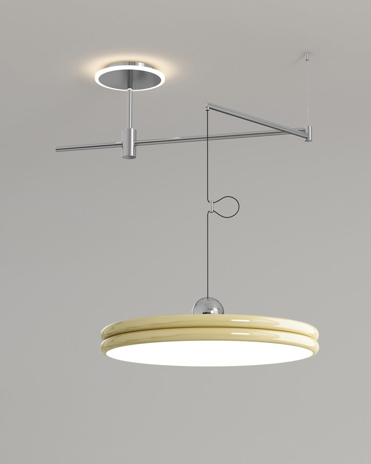 WOMO Disc Offset Pendant Light-WM2251