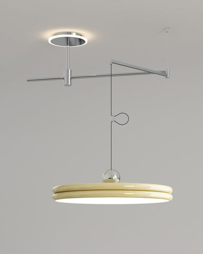 WOMO Disc Offset Pendant Light-WM2251