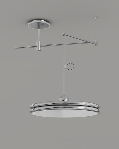 WOMO Disc Offset Pendant Light-WM2251