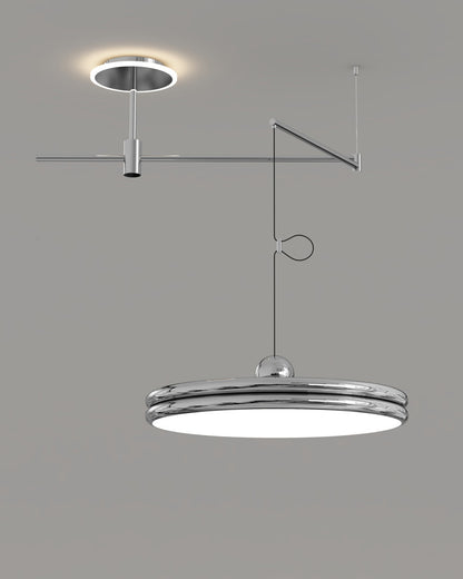 WOMO Disc Offset Pendant Light-WM2251