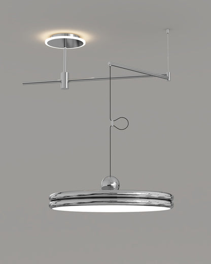 WOMO Disc Offset Pendant Light-WM2251