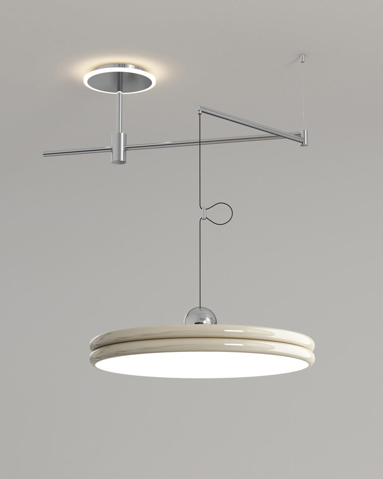 WOMO Disc Offset Pendant Light-WM2251