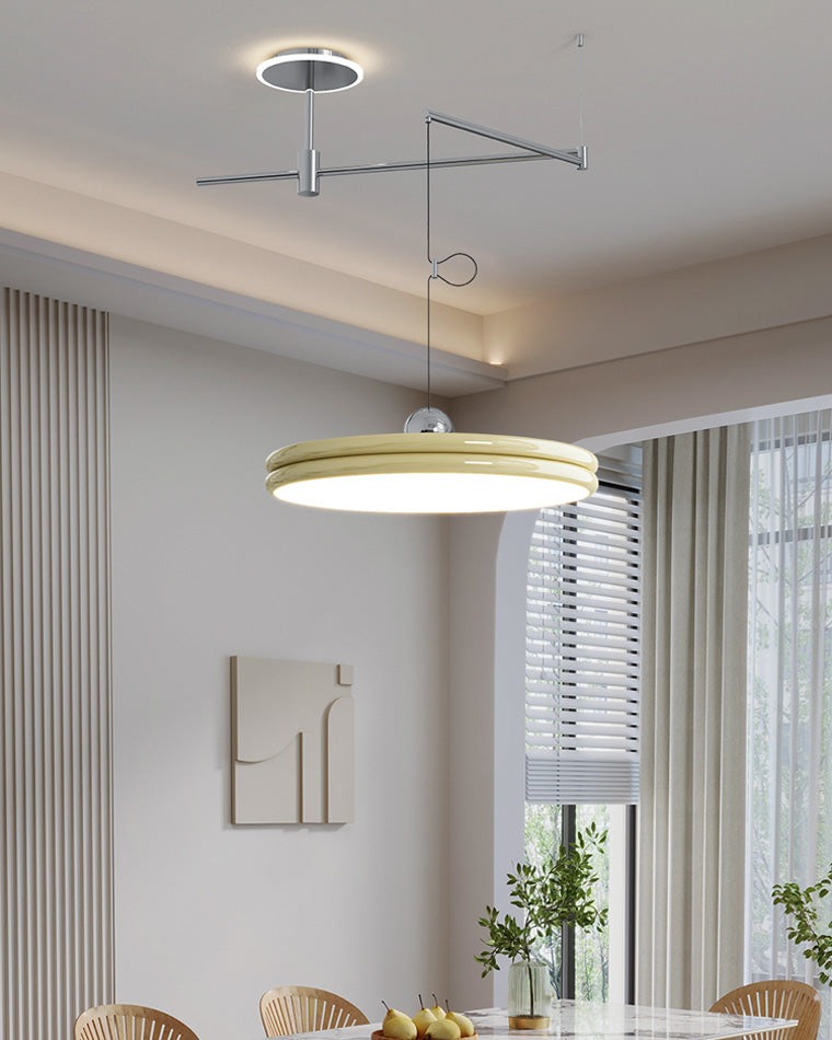 WOMO Disc Offset Pendant Light-WM2251