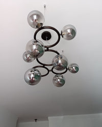 WOMO Colored Glass Ball Chandelier-WM2253