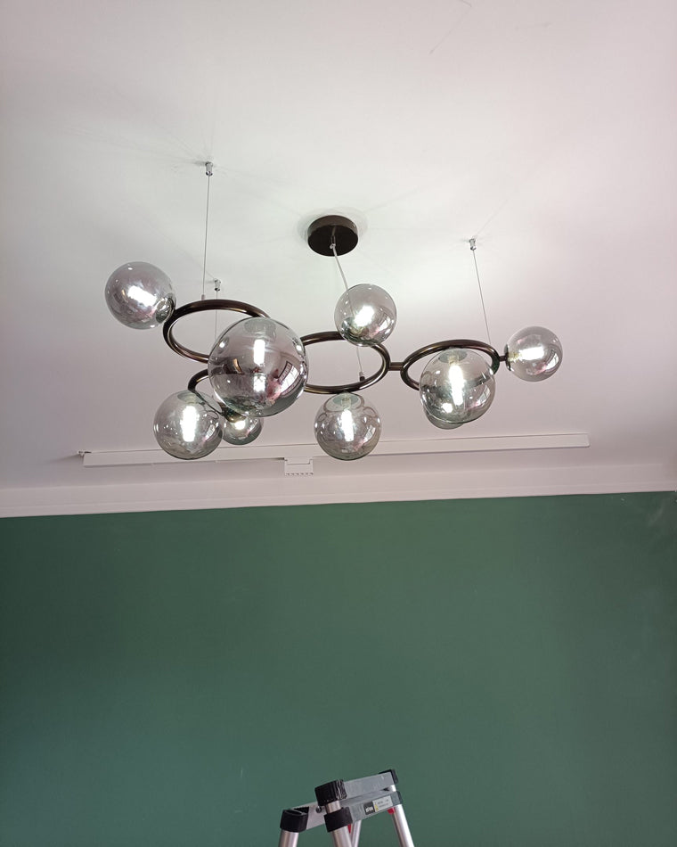 WOMO Colored Glass Ball Chandelier-WM2253