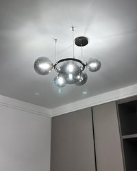 WOMO Colored Glass Ball Chandelier-WM2253