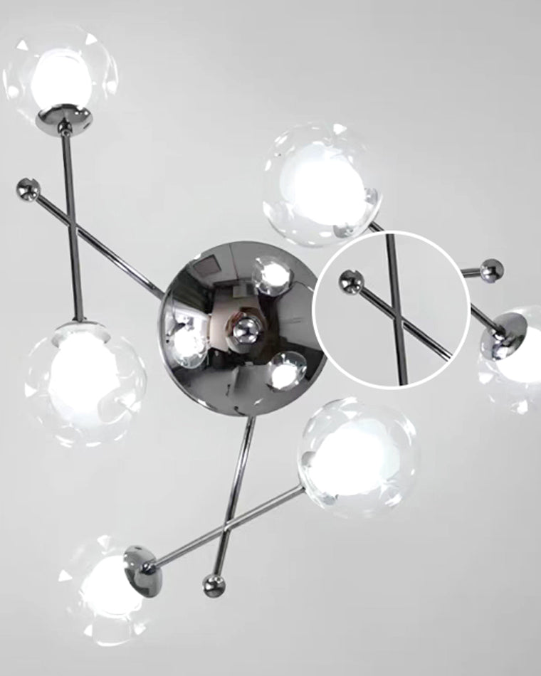 WOMO Blown Glass Chandelier-WM2256