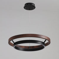 WOMO Circular Led Wood Chandelier-WM2492