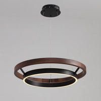WOMO Circular Led Wood Chandelier-WM2492