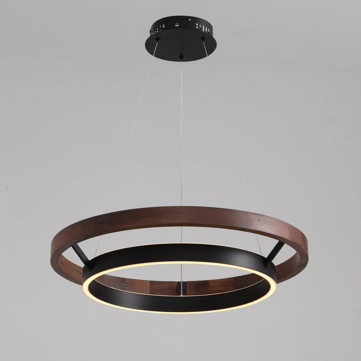 WOMO Circular Led Wood Chandelier-WM2492