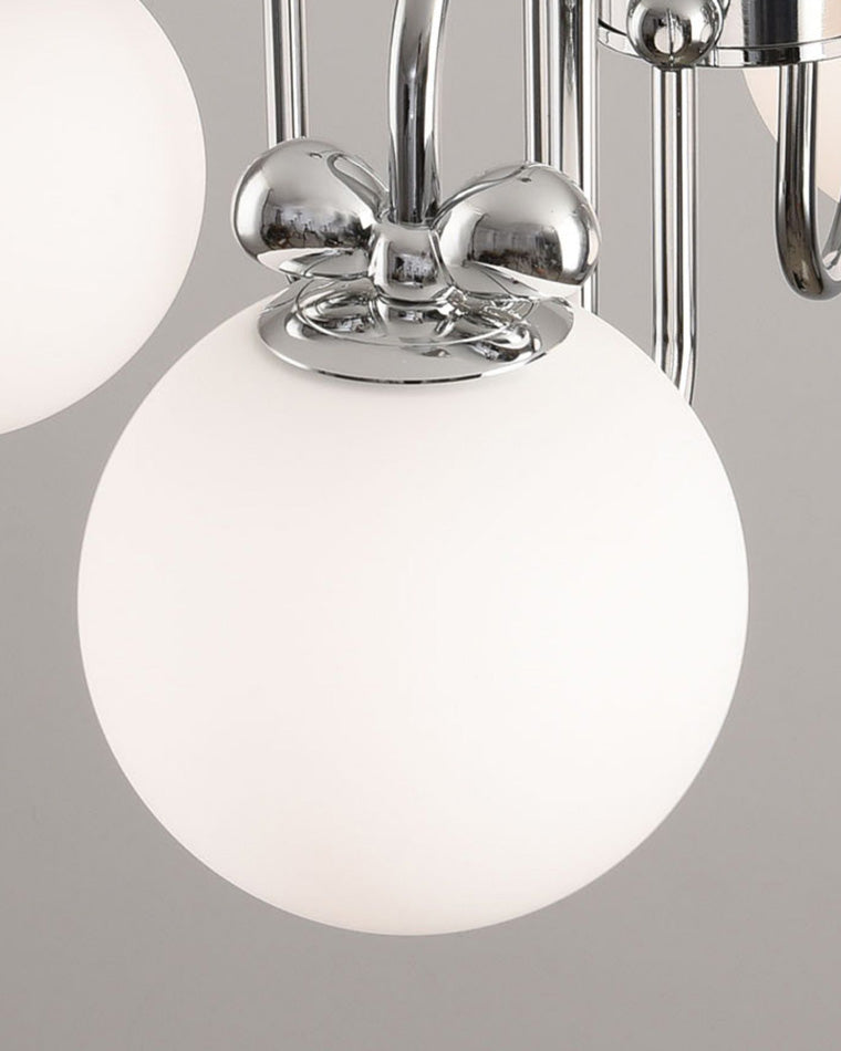 WOMO Frosted Glass Globe Chandelier-WM2305