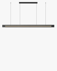 WOMO Black Glass Linear Pendant-WM2309