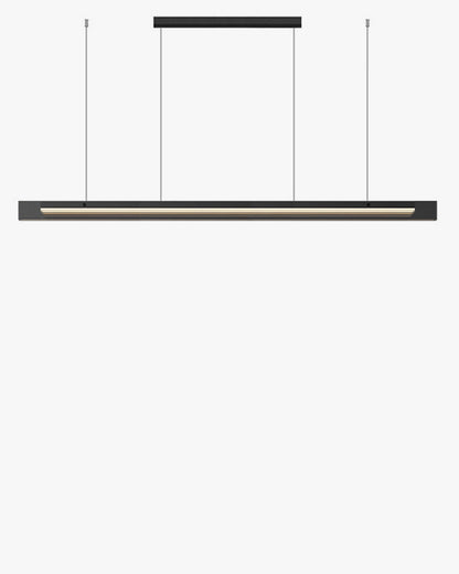 WOMO Black Glass Linear Pendant-WM2309